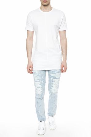 Long crewneck t-shirt, zdjęcie 2 Long crewneck t-shirt od Diesel Black Gold